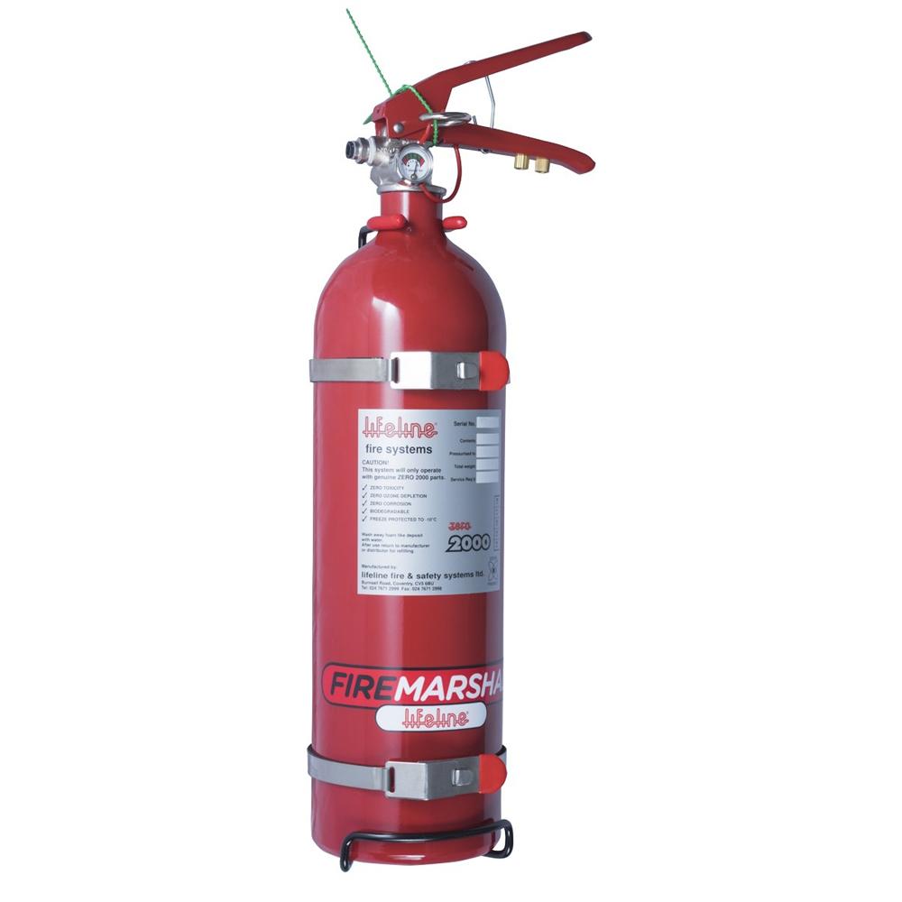 Lifeline Fire Extinguisher 2.25L Club Fire Marshall Refill