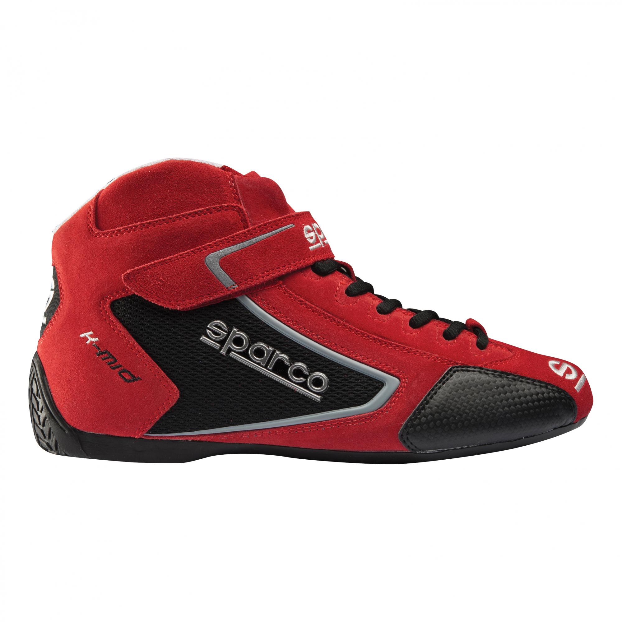 Sparco K-Mid SL3 Kart Boots In Red
