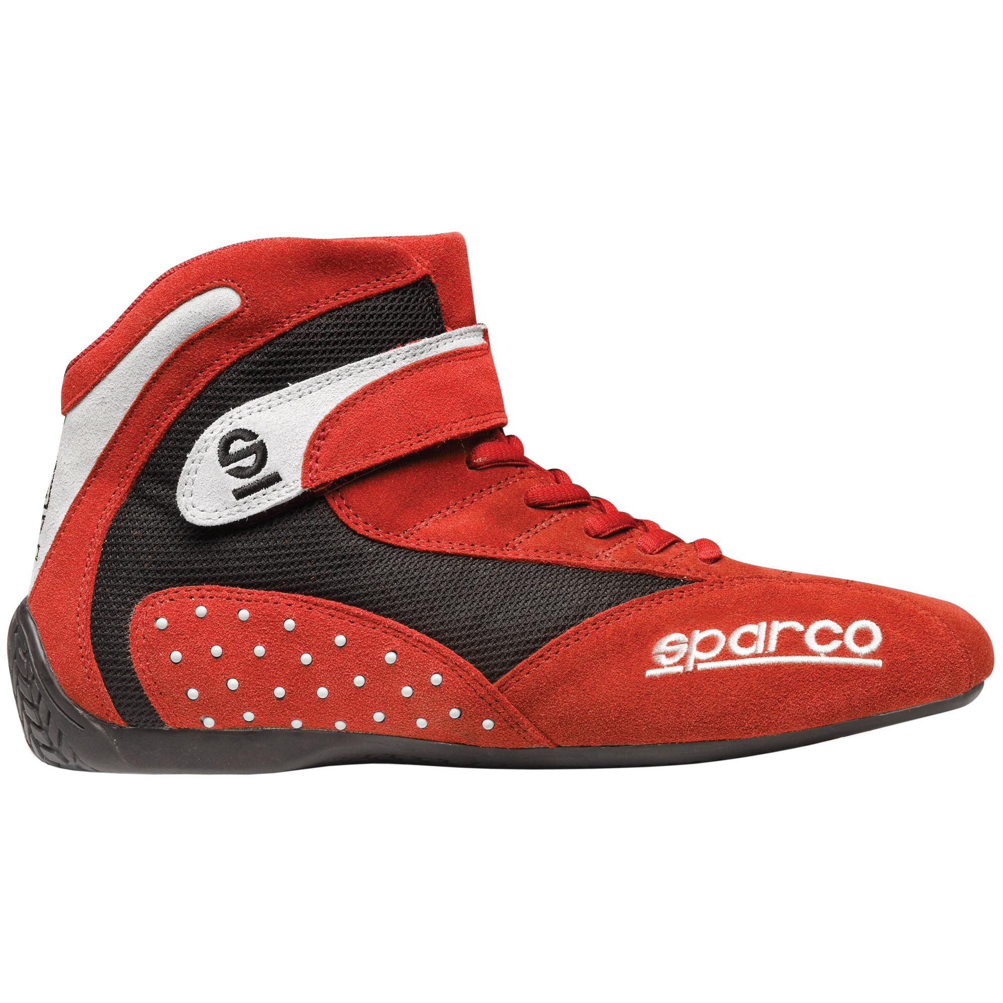 Sparco K-Mid3 Kart Boots in Red from Merlin Motorsport