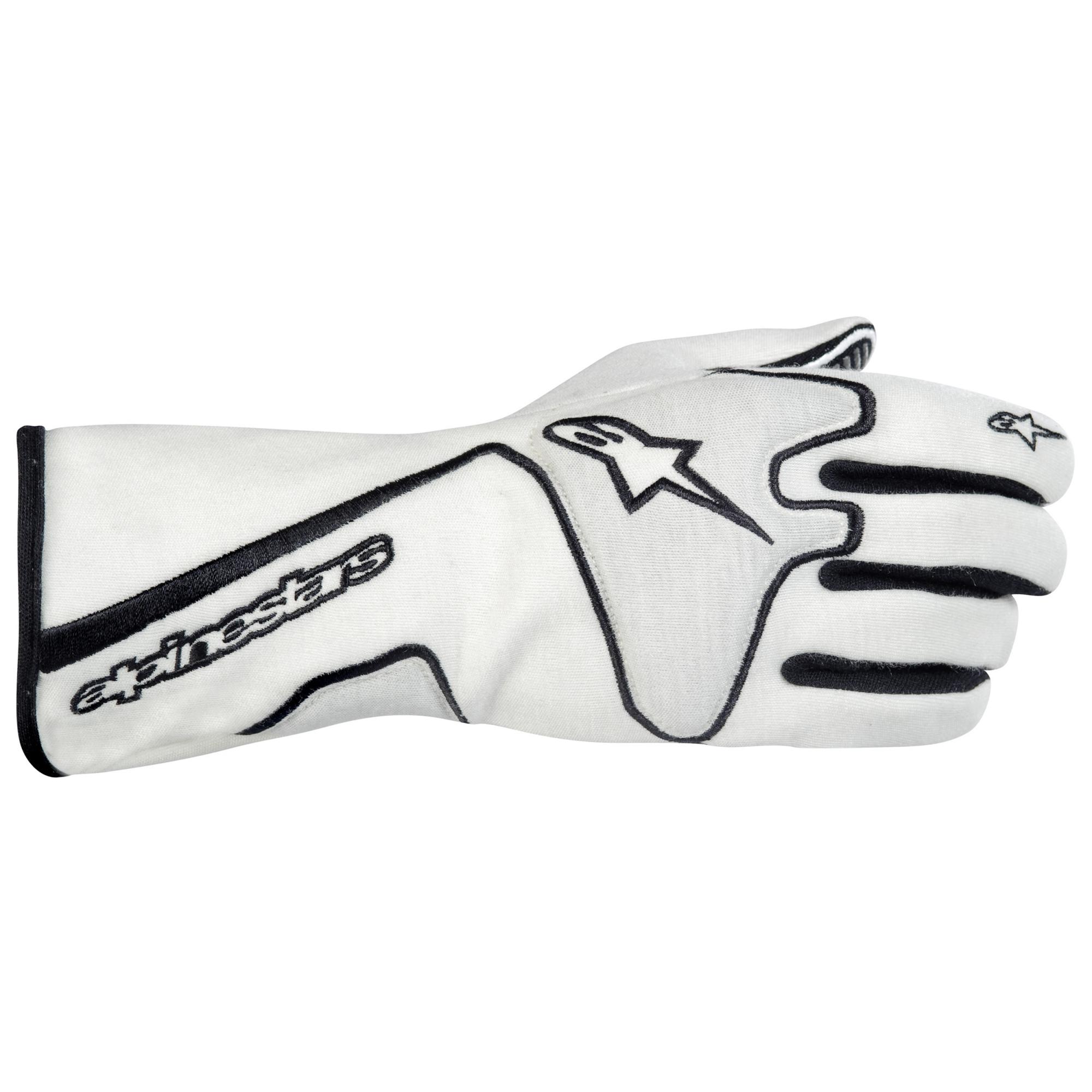 Alpinestars Tech 1-Race Gloves White/Black
