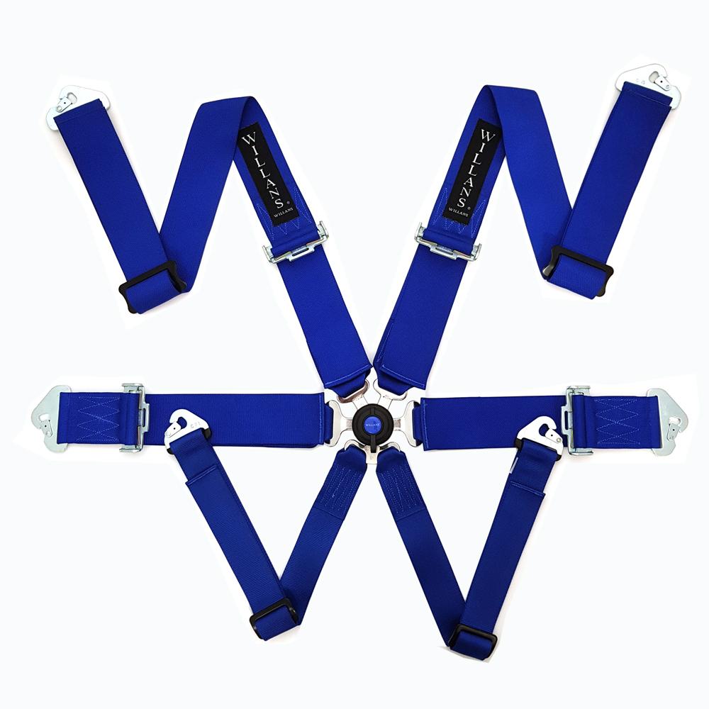 Willans Harness FIA Approved Club Point Saloon Harness