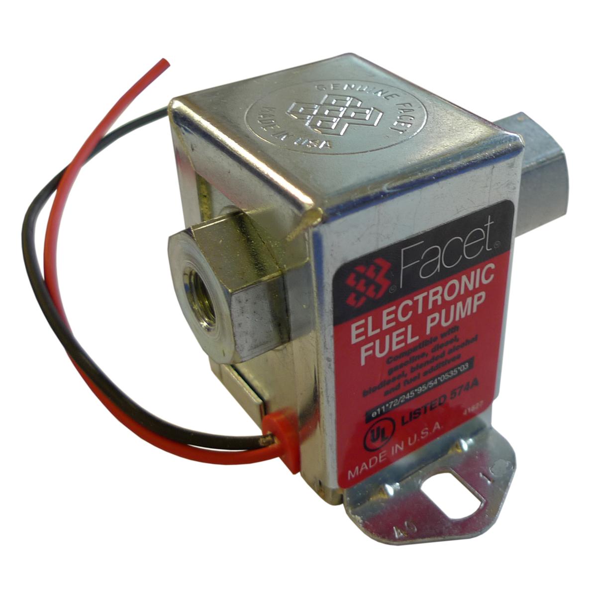 FACET Solid State Fuel Pump 40107 7.0-10psi 