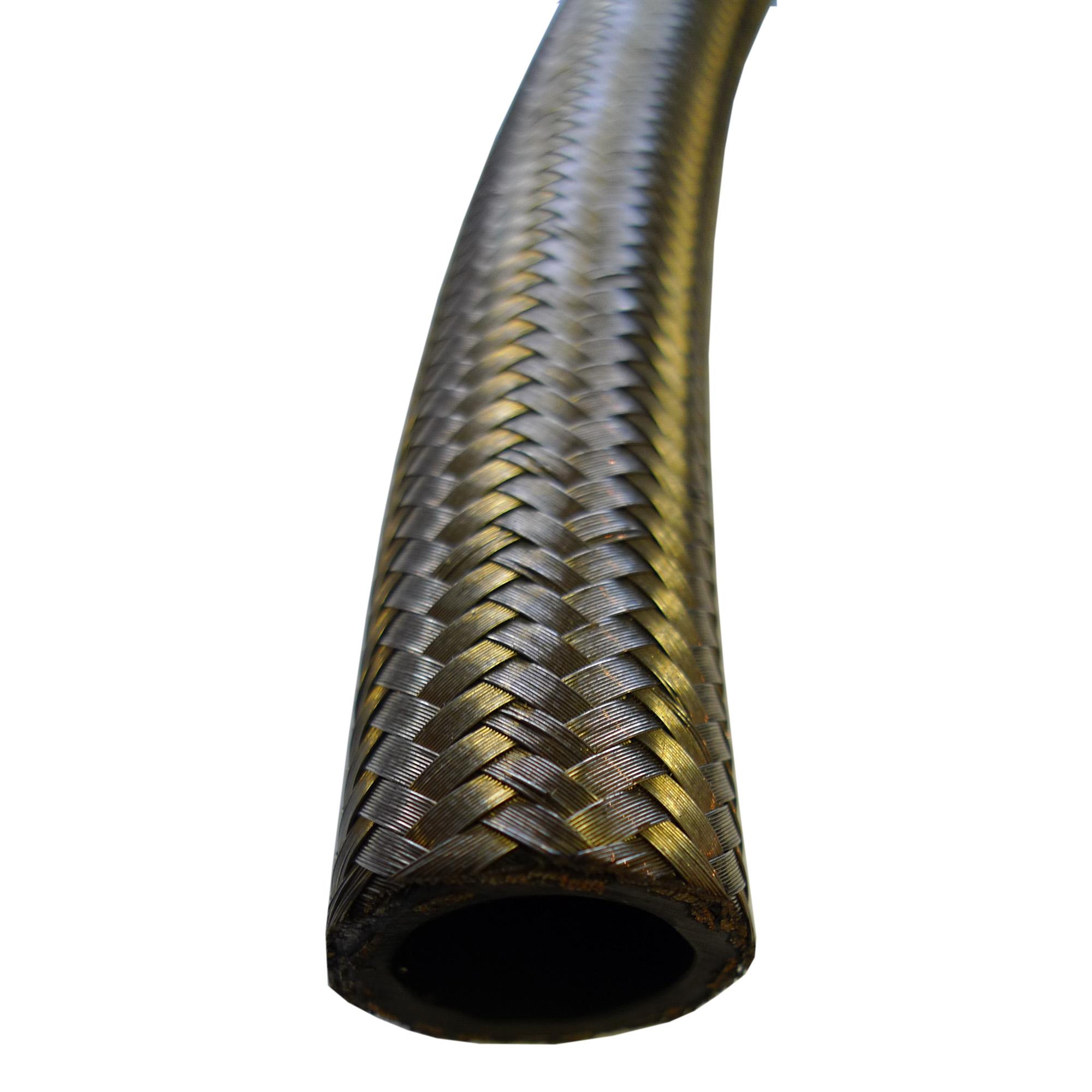 an braided hose