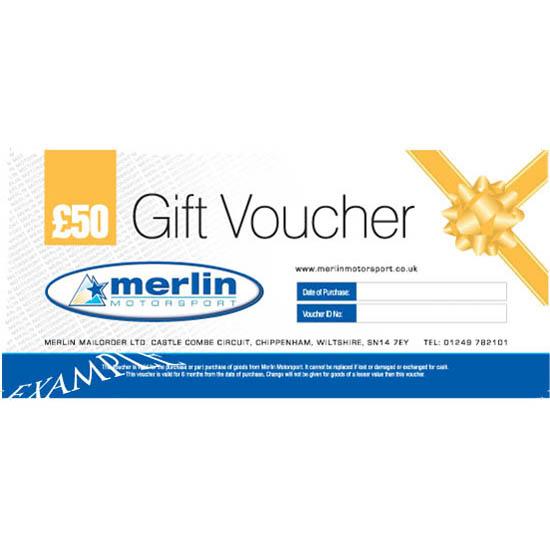 £50 Merlin Motorsport Gift Voucher