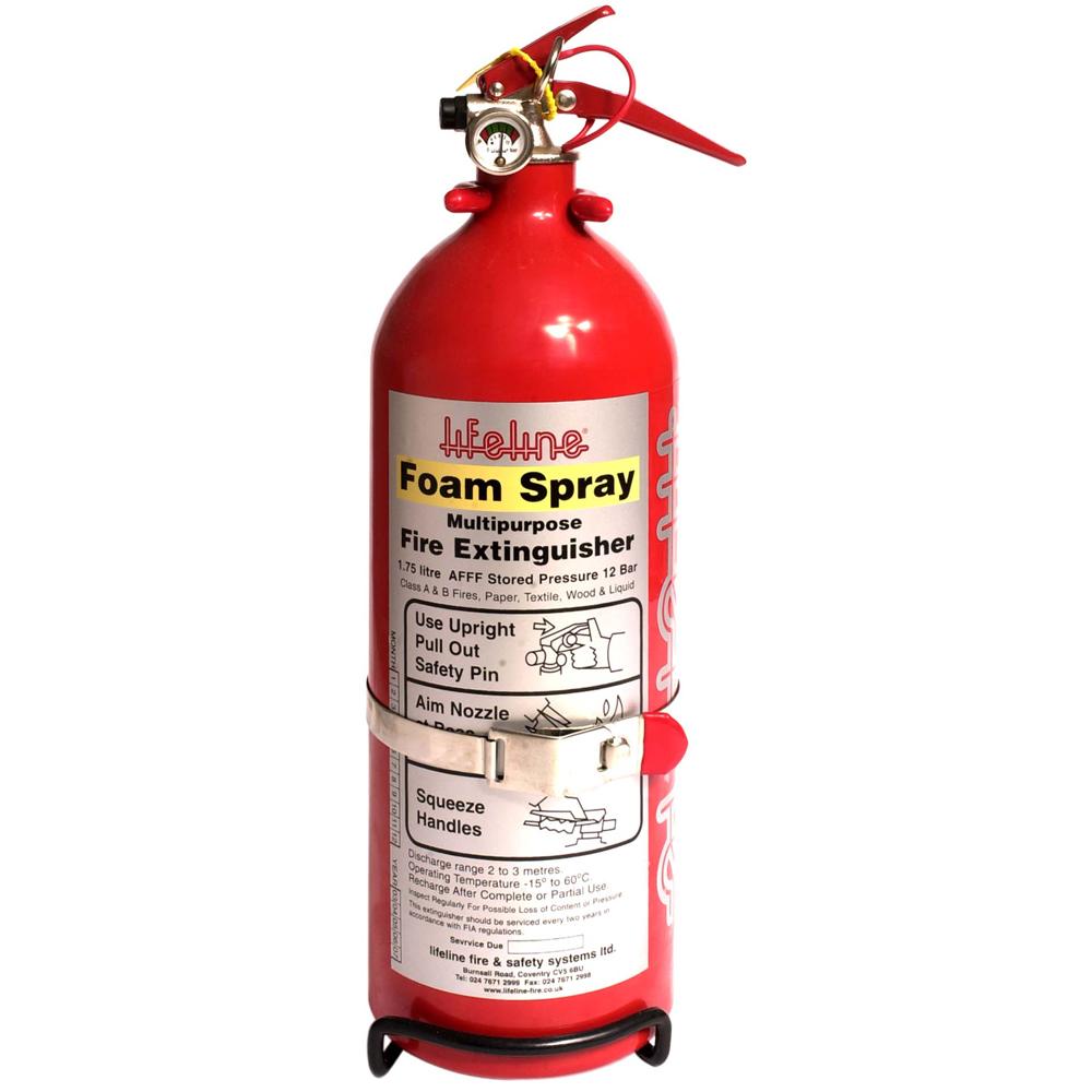 Lifeline Fire Extinguisher 1 Litre Hand Held Service
