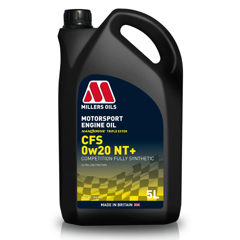Millers 0W20 CFS Nanodrive Plus Synthetic Engine Oil (5 Litre)