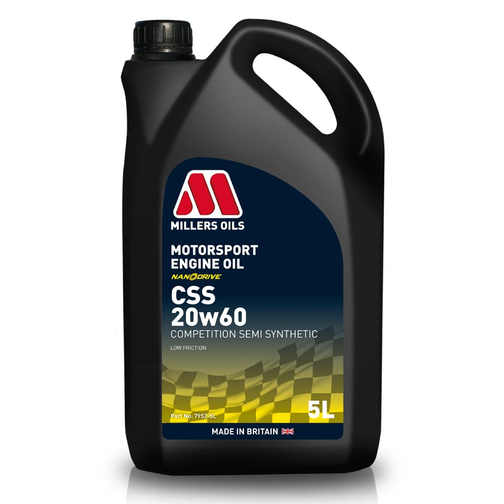 Millers 20W60 CSS Semi Synthetic Engine Oil (5 Litre)