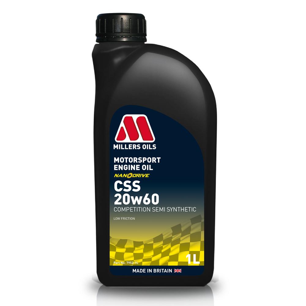 Millers 20W60 CSS Semi Synthetic Engine Oil (1 Litre)