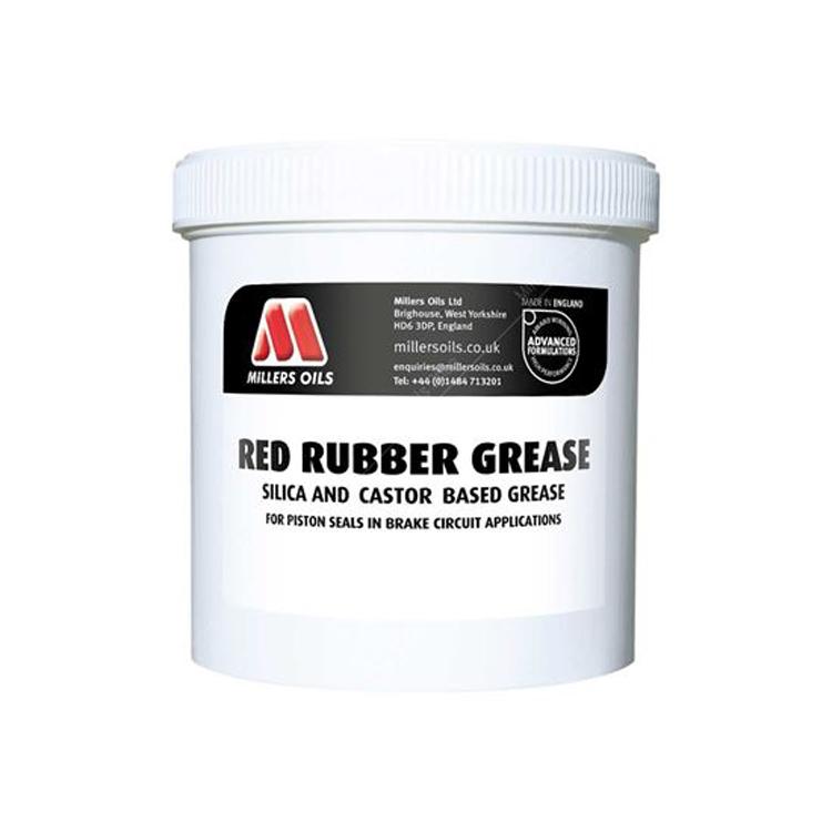 Millers Red Rubber Grease (500grms)