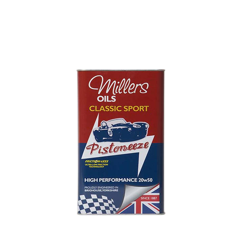 Millers Classic Sport High Performance 20W50NT Fully Synthetic Oil (1 Litre)