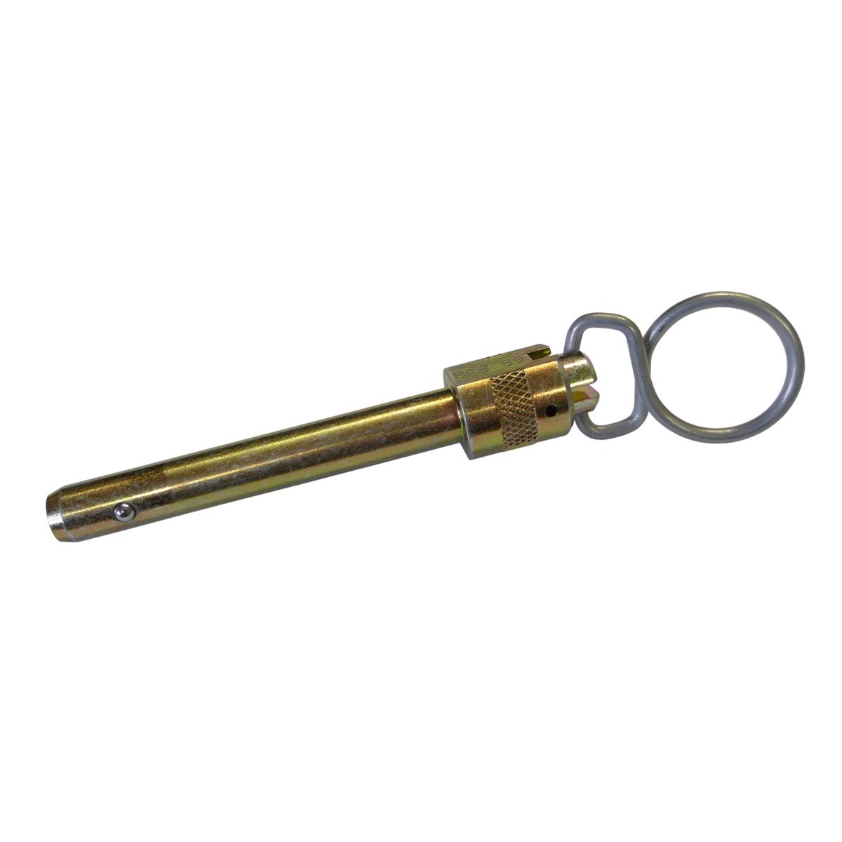 Quick Release Pip Pin 3/8 Diameter by 2.7 Inches long