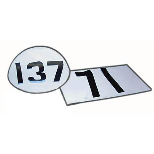 11 Inch Tall Race Number Pack (63 items)