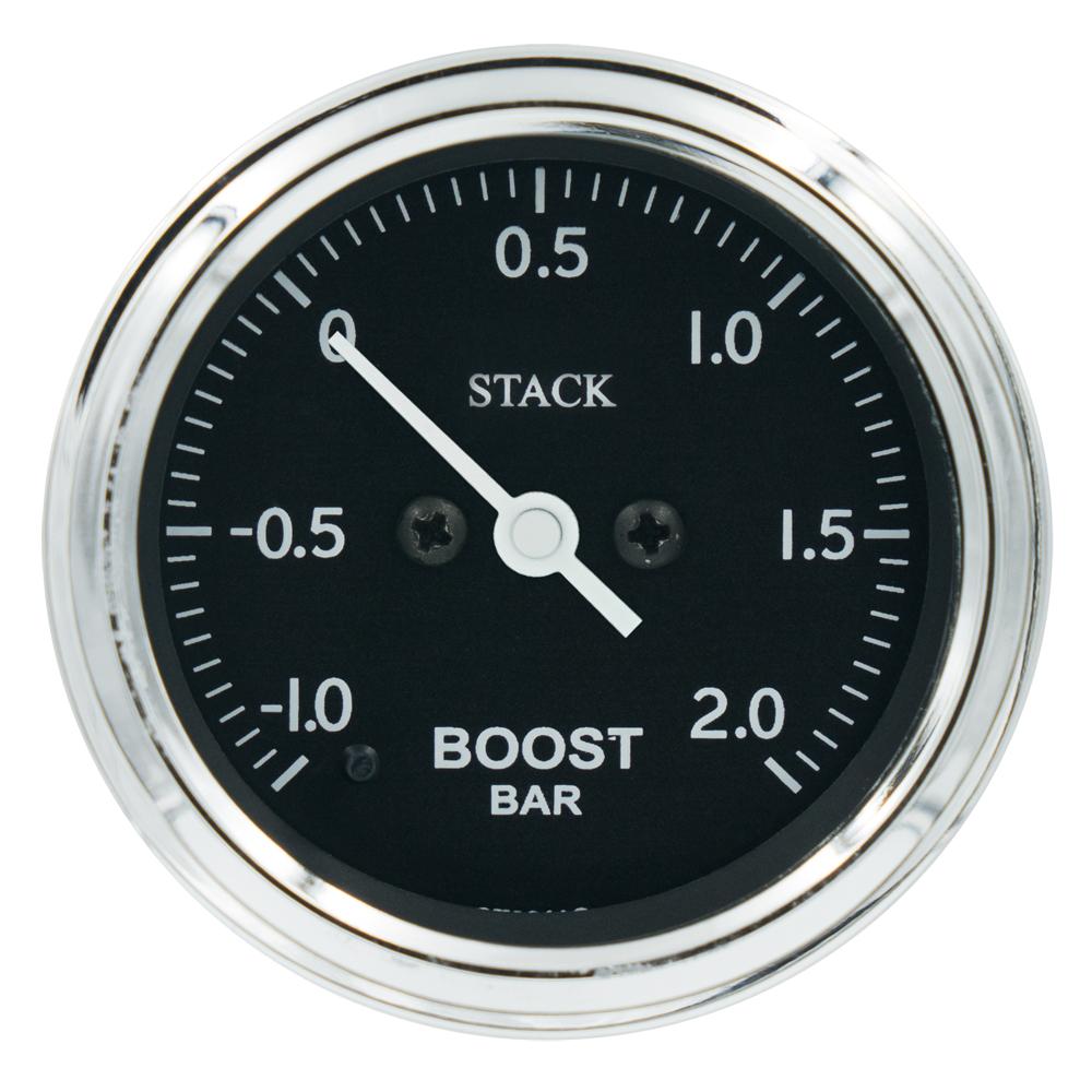Stack Classic Boost Pressure Gauge -1 To +2 Bar