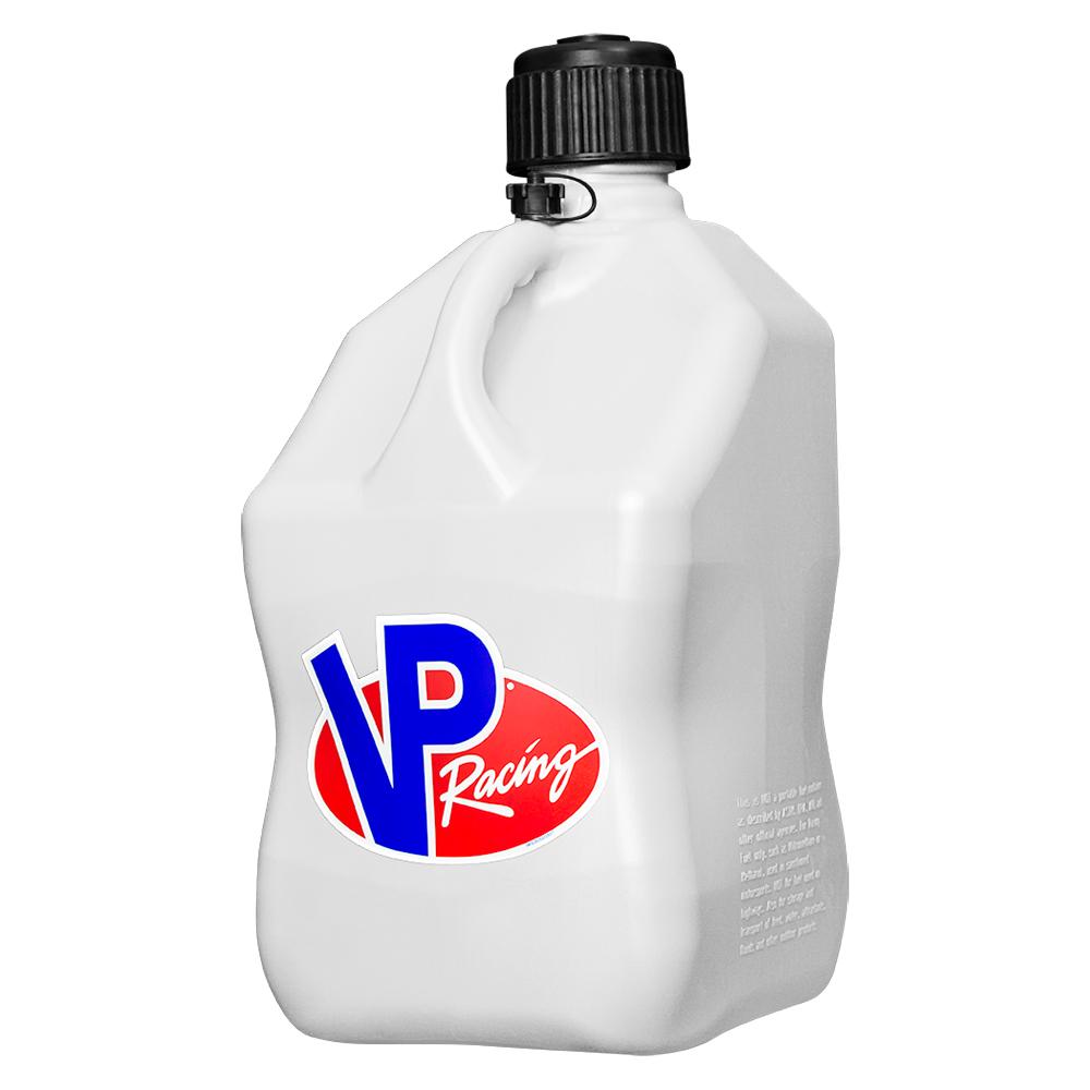 VP Racing 20 Litre Square Fuel Container in White