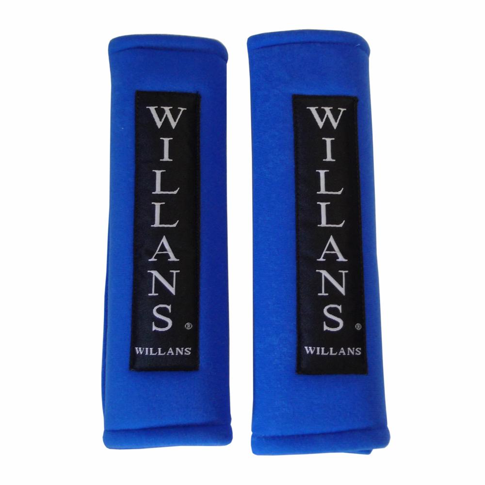 Willans Shoulder Pads for 3 Inch Harness in Blue
