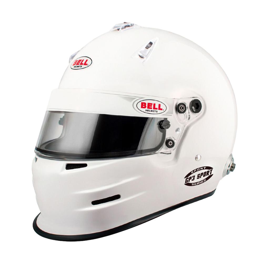 Bell GP3 Sport White Full Face Helmet FIA 8859-2015 Approved