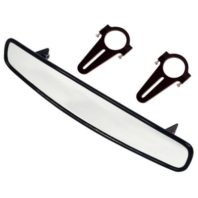 Longacre 14 Inch Wide Rear View Mirror With Short Brackets