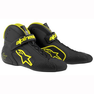 Alpinestars Tech 1-T Race Boots Black Fluo Yellow