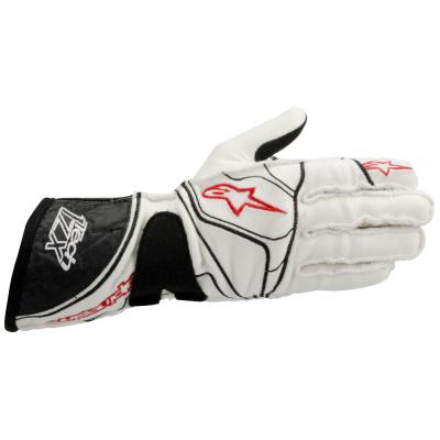 Alpinestars Tech 1-ZX Race Gloves White