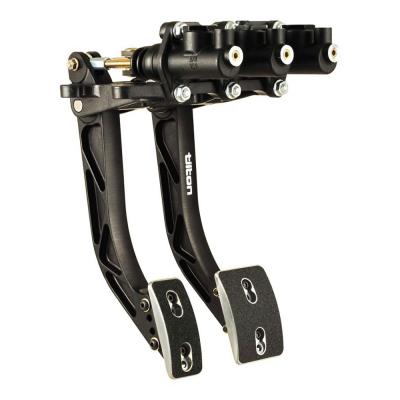 Tilton Pedal Assembly Overhung Mounted with 2 Aluminium Pedals (72-608)