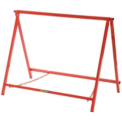 BG Racing 24 Inch Tall Chassis Stands (Pair) Powder Coated Red