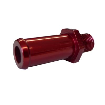 Straight Union M10x1 To 15mm Push On (Red)