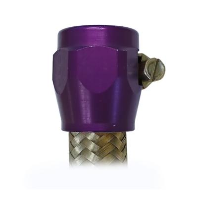 Goodridge Pro Clamp For -10 Hose (Inside Diameter 20.80mm) Purple