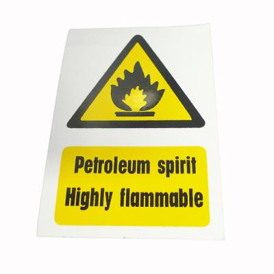 Flammable Petrol Fuel Warning Sticker