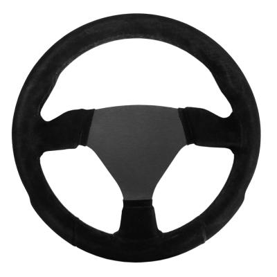 Racetech 305mm Black Suede Racing Steering Wheel