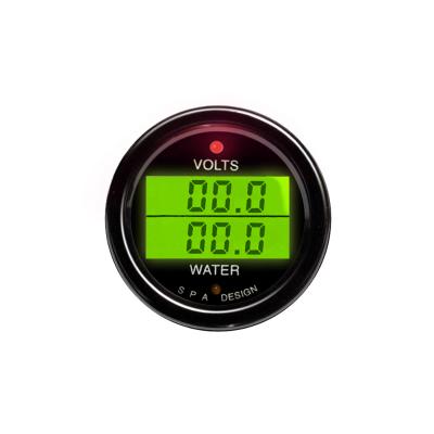 SPA Volts / Water Temperature Dual Gauge