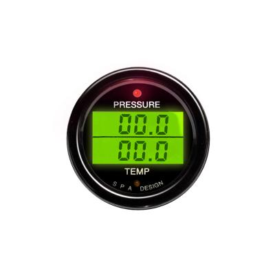 SPA Pressure / Temperature Dual Gauge