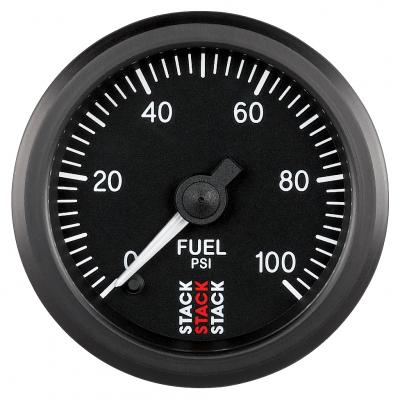Stack Fuel Pressure Gauge 0-100 Psi
