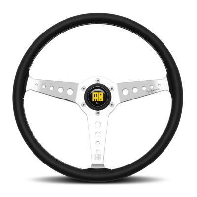 Momo California Steering Wheel with Leather Rim