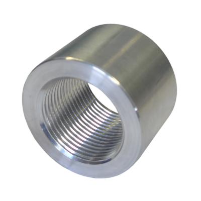 Round Alloy Weld On Female Boss with -16 JIC (1 5/16 UNF) Thread
