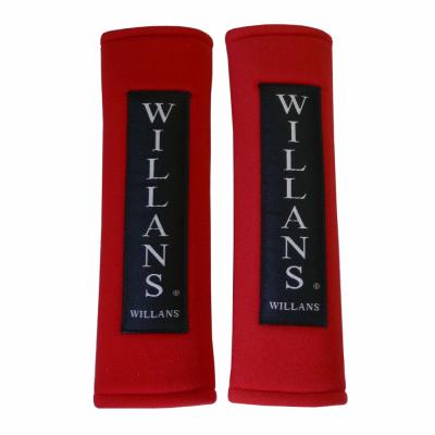 Willans Shoulder Pads for 2 Inch Harness in Red