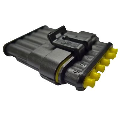 6 Pin Fully Sealed Waterproof Electrical Connector