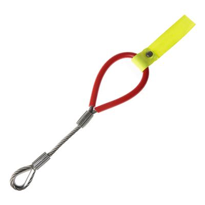 Lifeline Wire Towing Eye in Red
